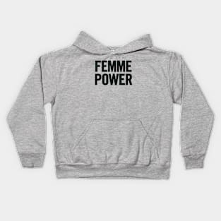 Femme Power Kids Hoodie